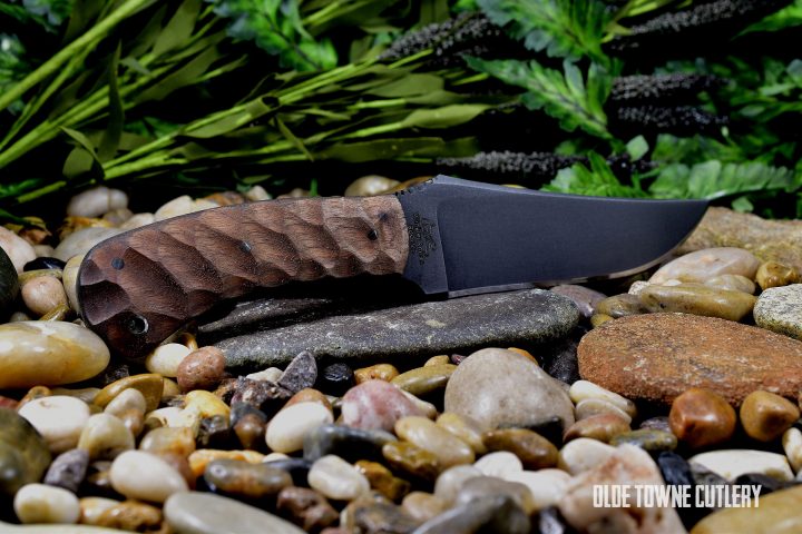 Winkler Knives Belt Knife Sculpted Walnut