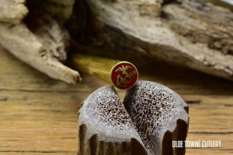 Balatsky MARINE RED Mosaic Pin 5/16" x 4" Brass/Red Balatsky MARINE RED Mosaic Pin 5/16" x 4" Brass/Red