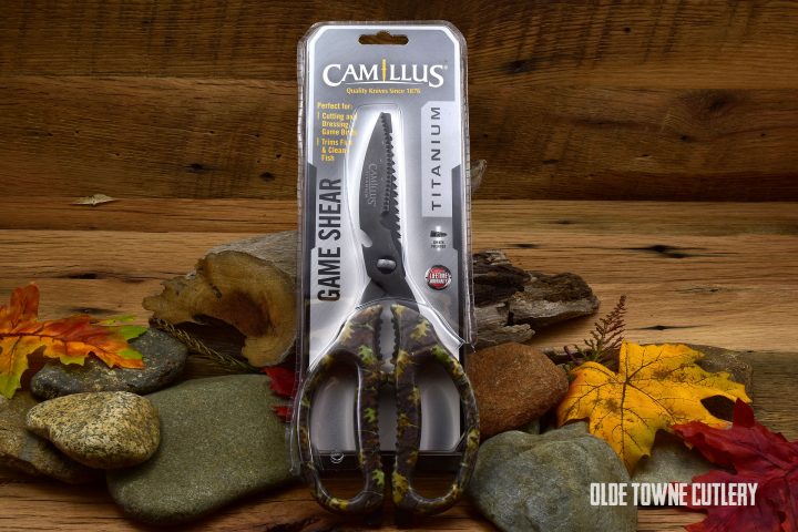 Camillus CM19403 Game Shears in Camouflage