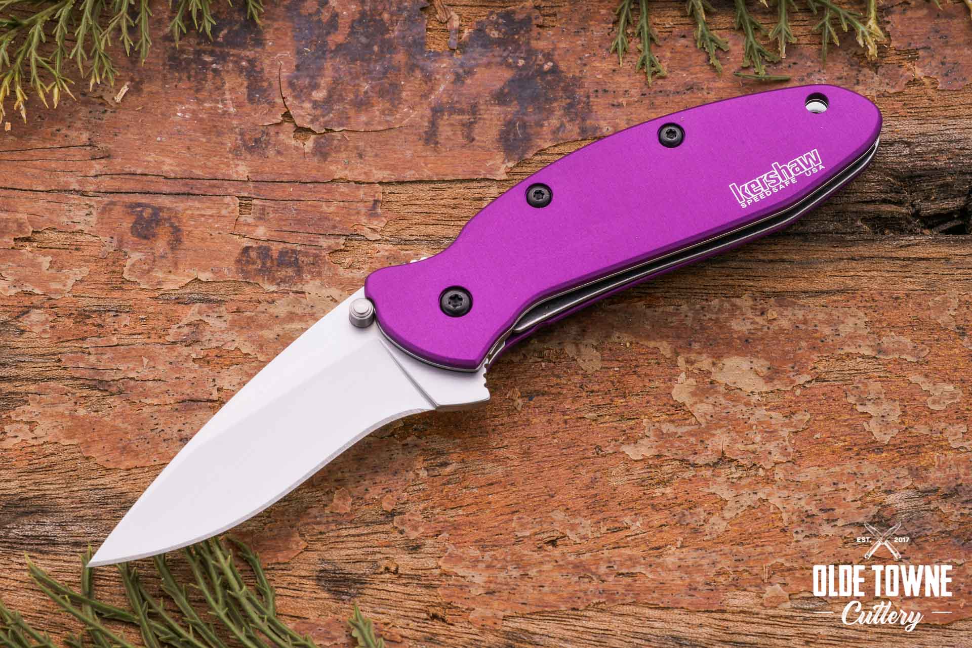 Kershaw 1620PUR Scallion A/O Purple