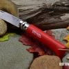 Opinel Trekking No 8 Red Dyed Wood handle