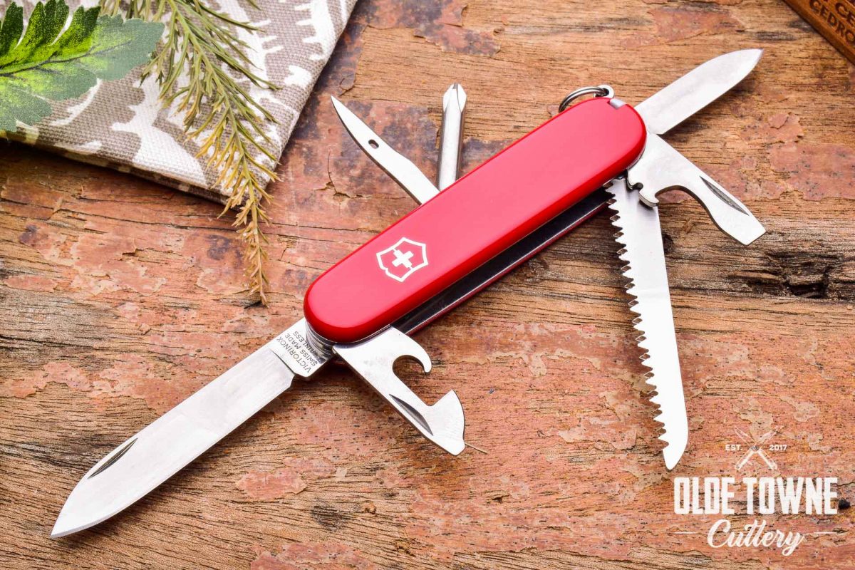 Victorinox VN14613033X1 Red Hiker Knives for Sale