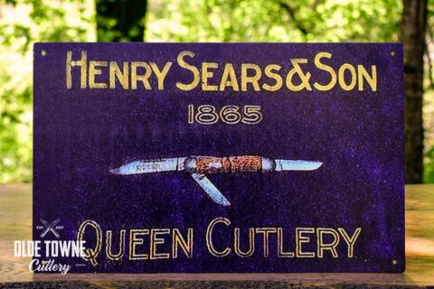 Henry Sears & Son Vintage Advertising Tin Sign Henry Sears & Son Vintage Advertising Tin Sign