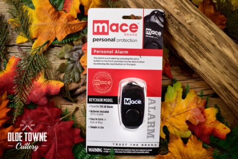 Mace Personal Alarm Keychain Black Mace Personal Alarm Keychain Black