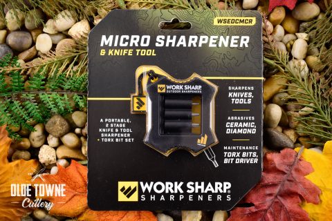 Work Sharp Micro knife sharpener and 3-piece bit set, WSEDCMCR