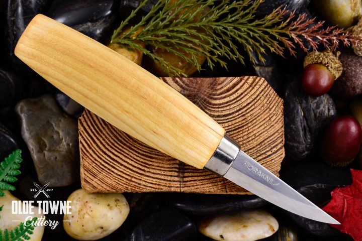 Mora Wood Carving Drop Pt Knife 120