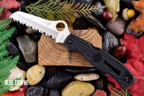 Spyderco SC89SBK Atlantic Black Serrated* Spyderco SC89SBK Atlantic Black Serrated*