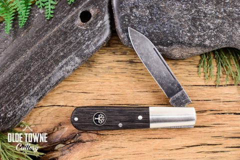 VINTAGE BOKER TREE BRAND USA LONG PULL SLICK BLACK STOCKMAN KNIFE R17814