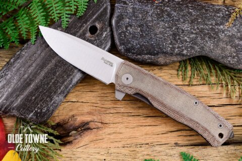 Lion Steel LSTMT01CVN Myto Natural Micarta Lion Steel LSTMT01CVN Myto Natural Micarta
