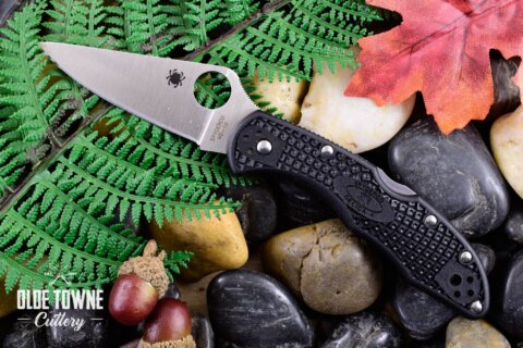 Spyderco C11FPBK Delica Lockback Black Spyderco C11FPBK Delica Lockback Black