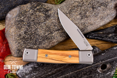 Lion Steel LSTBM1UL Best Man Slipjoint Olivewood Lion Steel LSTBM1UL Best Man Slipjoint Olivewood