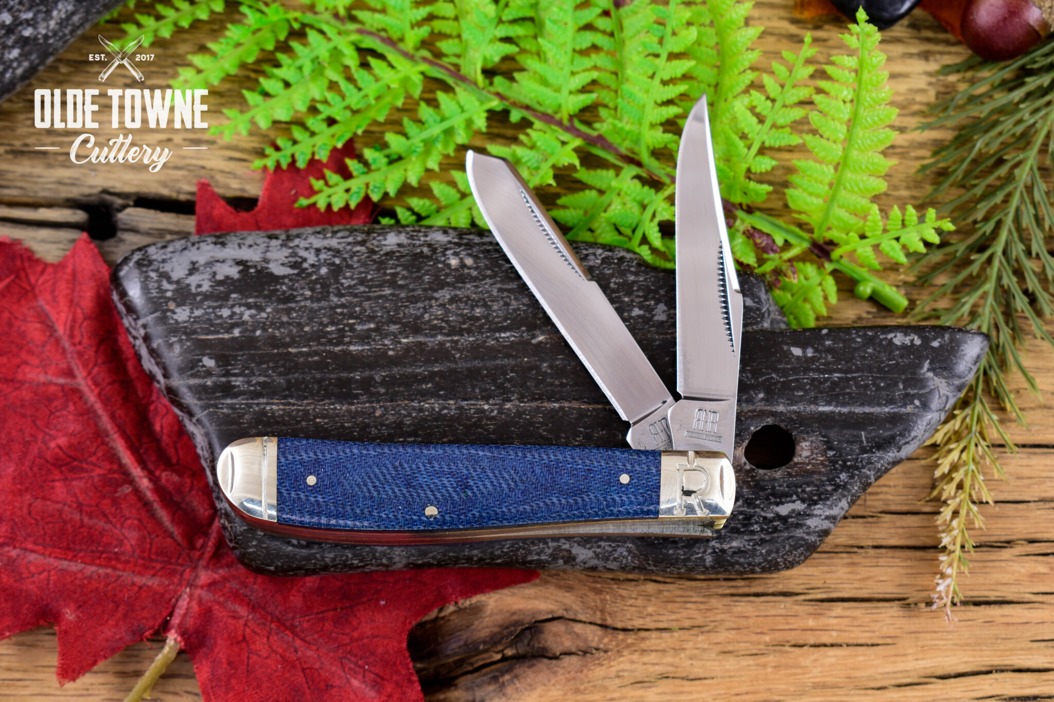 Rough Ryder RR2187 Mini Trapper Denim