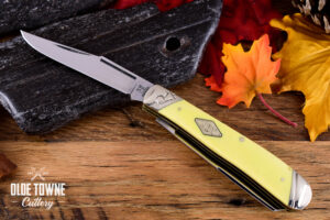 Rough Rider RR1731 Yellow Carbon Trapper