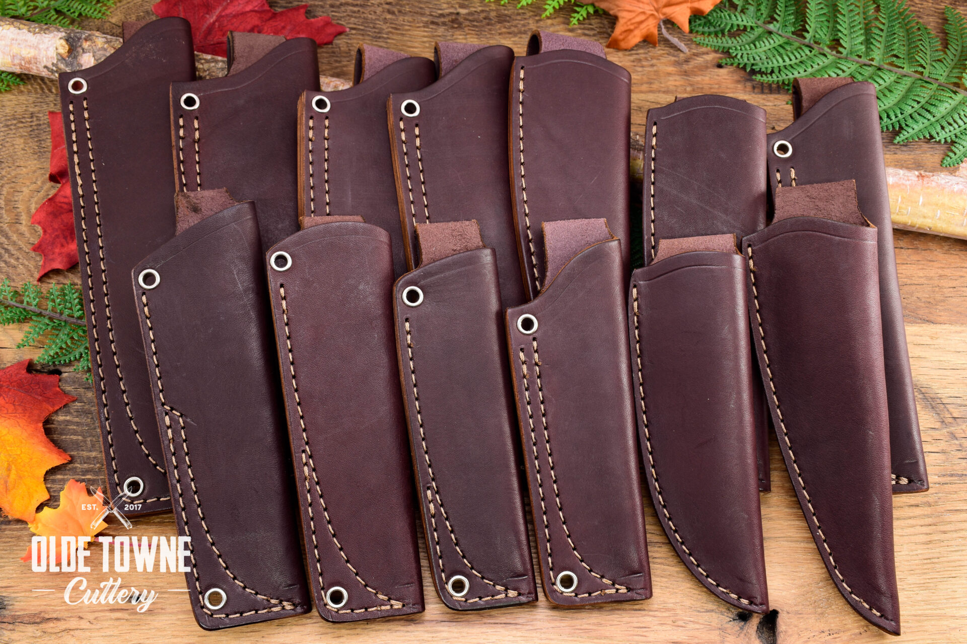 JRE Industries Leather Sheath Sized to Fit - Knives for Sale