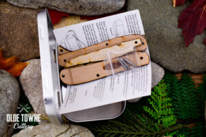 W.R. Case & Sons Wooden Knife Kit Mini Trapper