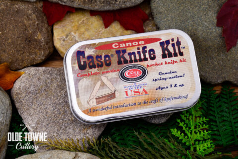 W.R. Case & Sons Wooden Knife Kit Canoe