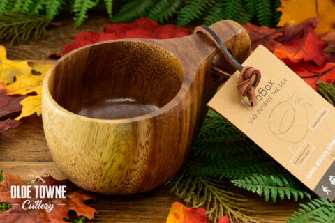 Kuksa 7 oz Small Wooden Outdoor Cup