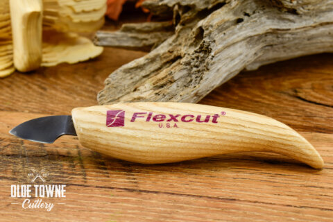 Flexcut 1 1/8" Right Handed Hook Knife FLEXKN26 Flexcut 1 1/8" Right Handed Hook Knife FLEXKN26