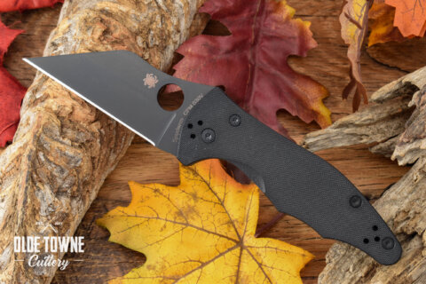 Spyderco SC85GPBBK2 Yojimbo Black G10 Spyderco SC85GPBBK2 Yojimbo Black G10