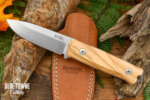 Lion Steel B40 Bushcraft Olivewood