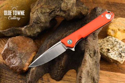 Rough Rider RR2254 Night Out Linerlock Red