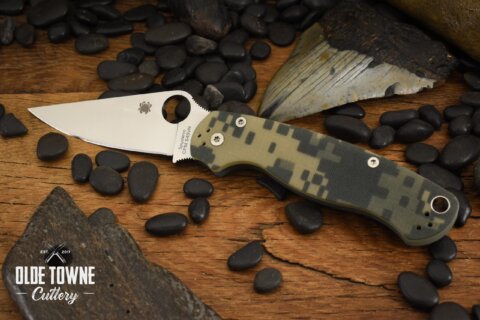 Spyderco SC81GPCMO2 Para 2 Camo G10 Spyderco SC81GPCMO2 Para 2 Camo G10