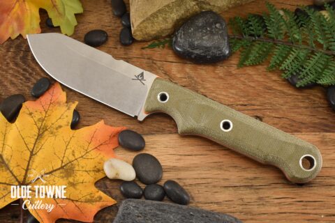 White River Knife & Tool FC4 Olive w/Kydex
