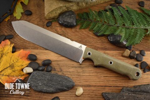 White River Knife & Tool FC7 Olive w/Kydex