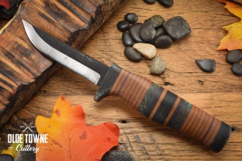 Due South Knives 80mm Puukko Stacked #458