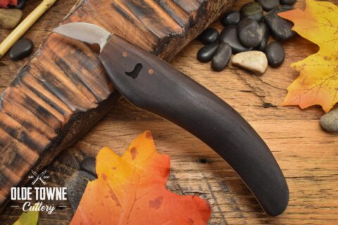 Due South Knives Whale Tail Carving #479