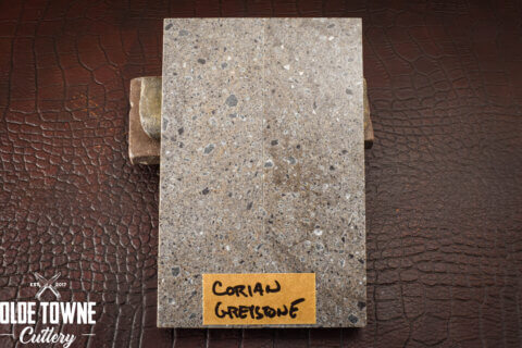 Handle Material Corian Grey 3/8" x 2" x 6