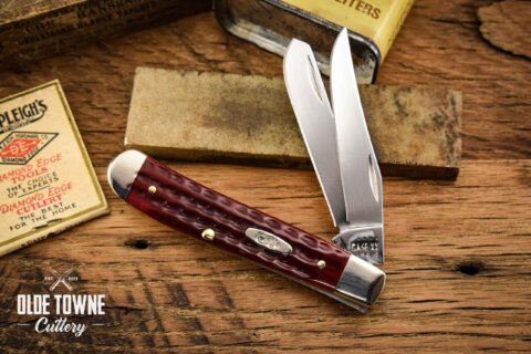 W.R. Case and Sons 00784 Mini Trapper Red Bone