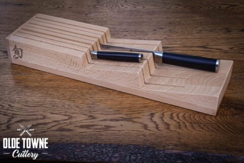 Shun DM0857 Bamboo 7-Slot Tray Shun DM0857 Bamboo 7-Slot Tray