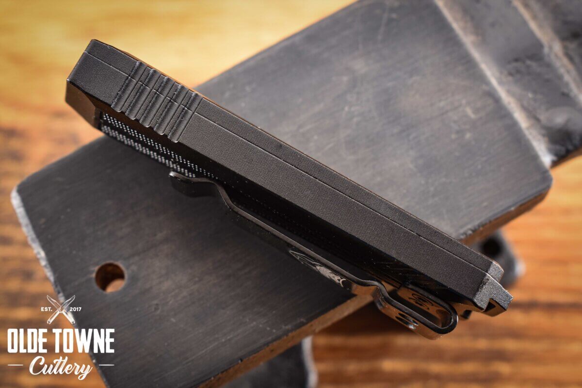 CobraTec California OTF knife for sale in black aluminum near me