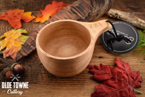 Lore Kuksa 12 oz Wooden Outdoor Bowl Lore Kuksa 12 oz Wooden Outdoor Bowl