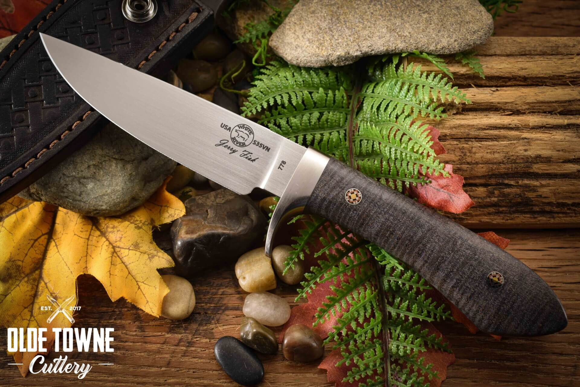 White River Custom Sendero Classic in a Curly Maple handle