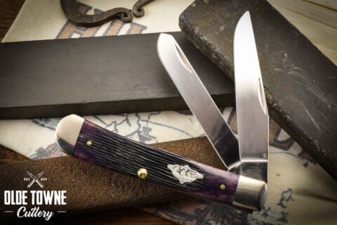 W.R. Case & Sons CA09700 Trapper Purple Bone