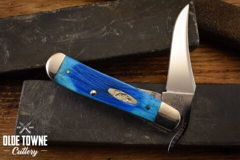 W.R. Case and Sons 25589 Russlock Blue Bone