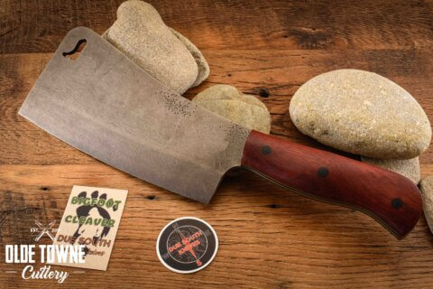 Due South Handmade Cleaver Bloodwood #815