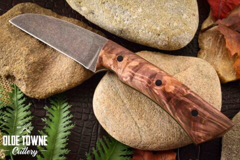 Due South Knives Pelican Dyed Maple #887