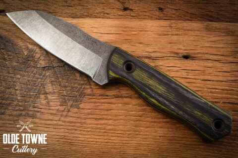 Alfa Knife Young Patriot Wood w/Sheath #248