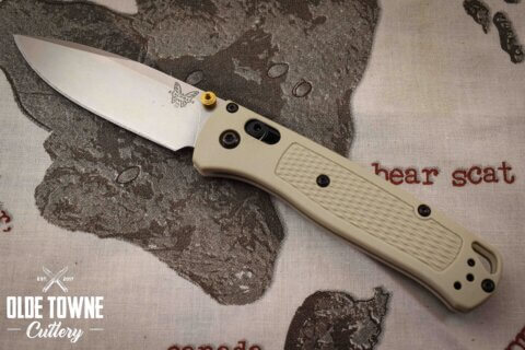 Benchmade 535-12 Bugout Tan Grivory