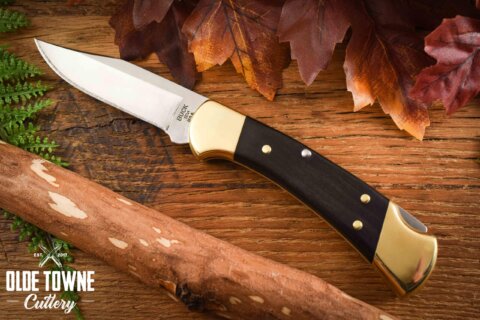 Buck BU112 Lockback Ranger Ebony