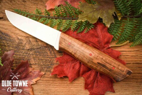 Due South Knives Lg Bushcrafter Maple #1021