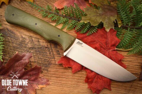 Due South Knives Bushcrafter OD Green G10 #1023