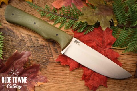 Due South Knives Bushcrafter OD Green G10 #1023 Due South Knives Bushcrafter OD Green G10 #1023