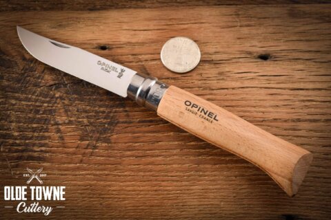 Opinel No 8 Beechwood Stainless Opinel No 8 Beechwood Stainless