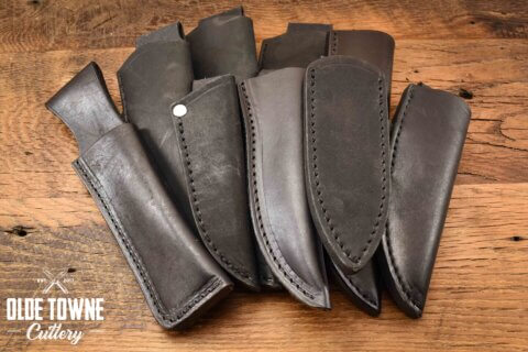 Premium Traditional Pouch Sheath - Black Size to Fit