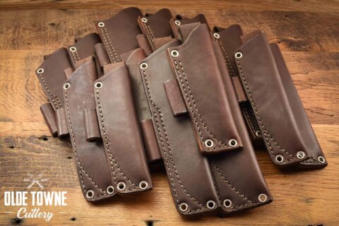 Premium Bushcraft Pouch Sheath - Brown Size to Fit Premium Bushcraft Pouch Sheath - Brown Size to Fit