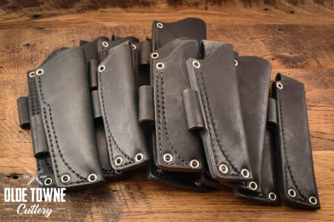 Premium Bushcraft Pouch Sheath - Black Size to Fit Premium Bushcraft Pouch Sheath - Black Size to Fit